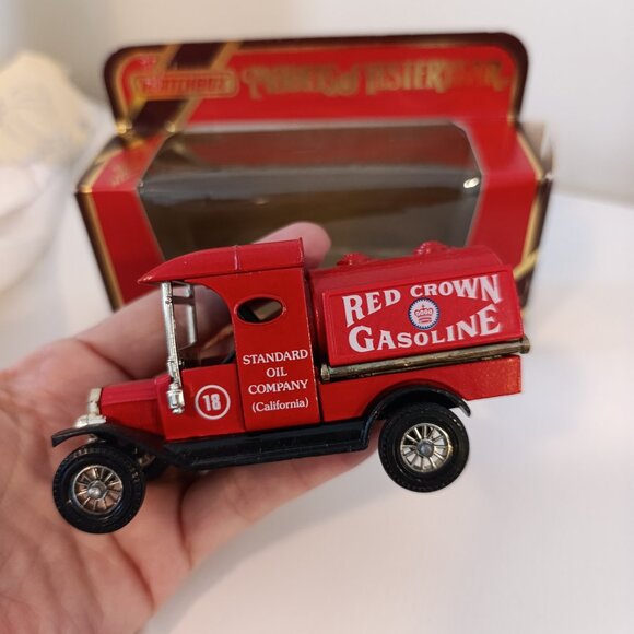 Matchbox Models of Yesteryear Y-3 1912-16 Ford Model 'T' Tanker 'Red Crown' - Picture 4 of 7